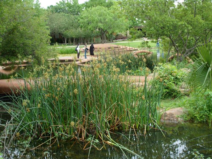 Fair Park Lagoon, Texas. Foto © Patricia Johanson