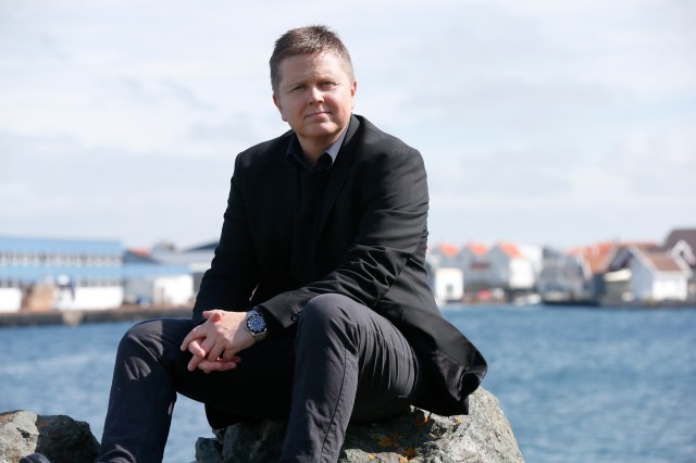 Karmøy 130716 samfunnsforsker og filosof Hein Berdinesen 22 juli angrepet 5 år etter